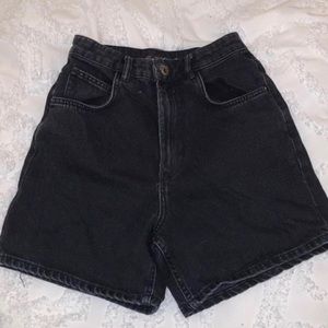 Zara vintage high waisted Mom shorts